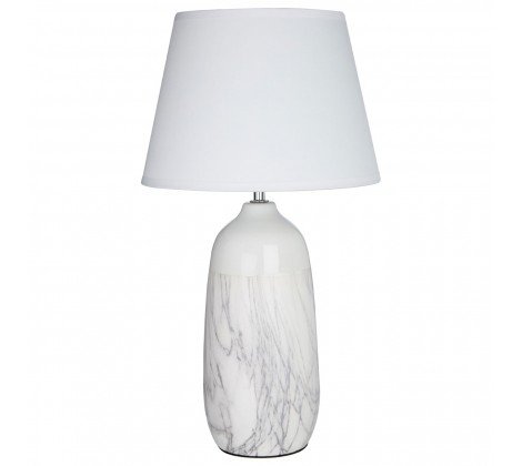Wilma Marble Effect Table Lamp