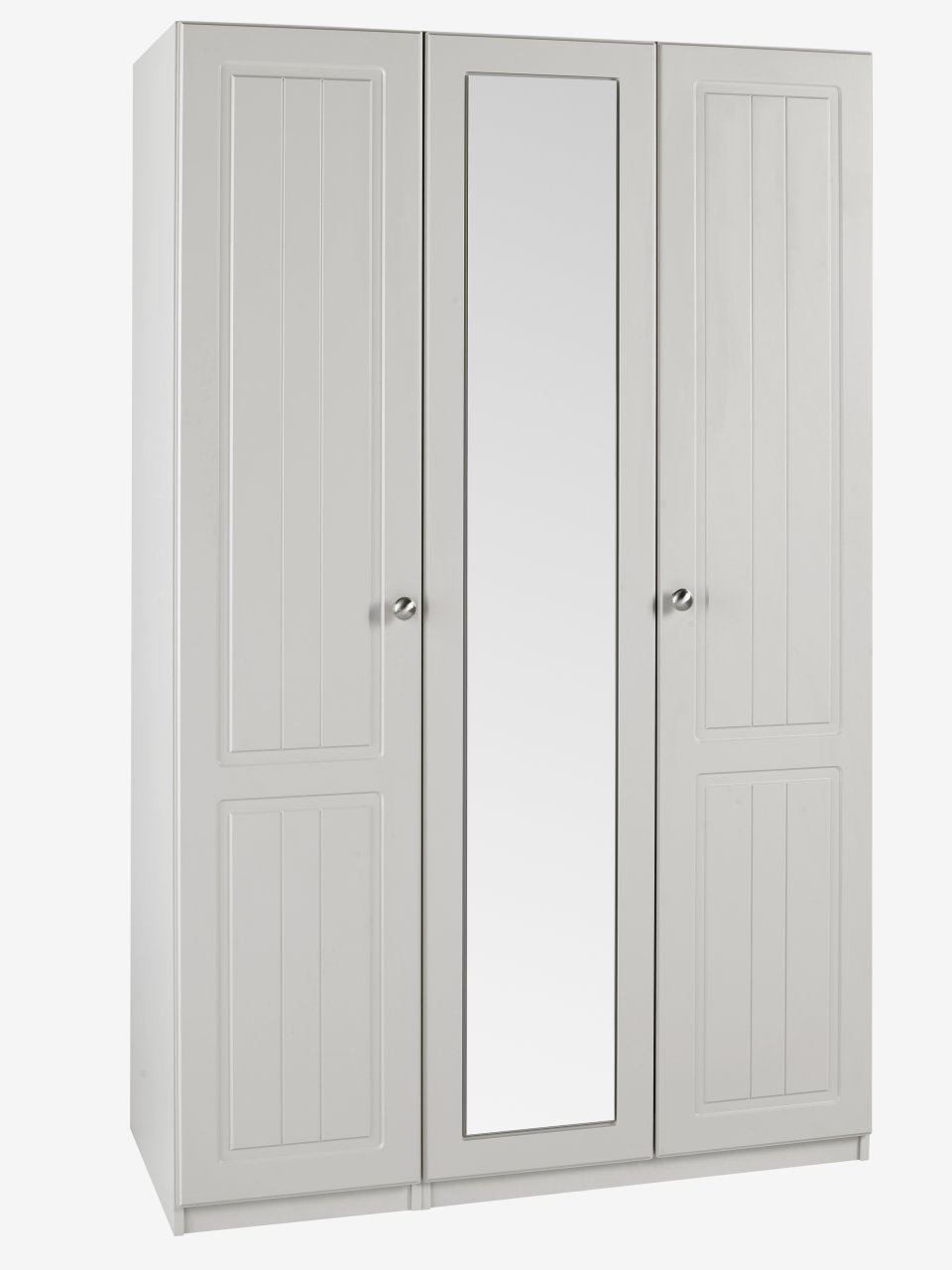 Centura Triple Wardrobe with 1 Mirror Door