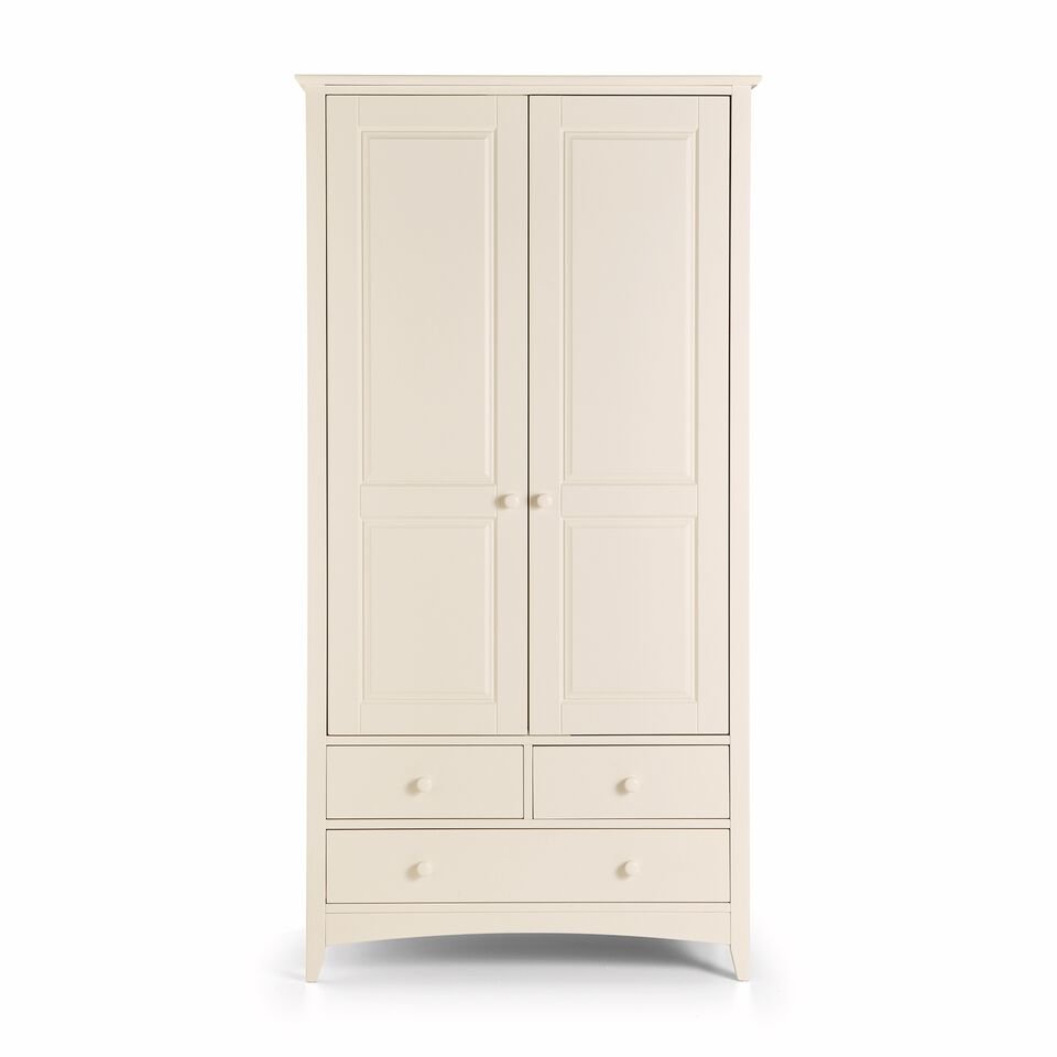 Delilah 2 Door - 4 Drawer Combination Wardrobe