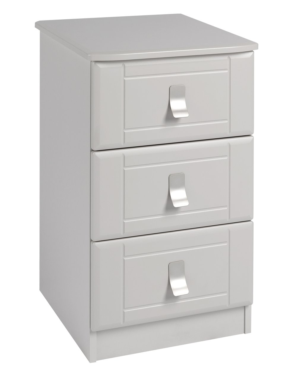 Dante 3 Drawer Bedside Cabinet