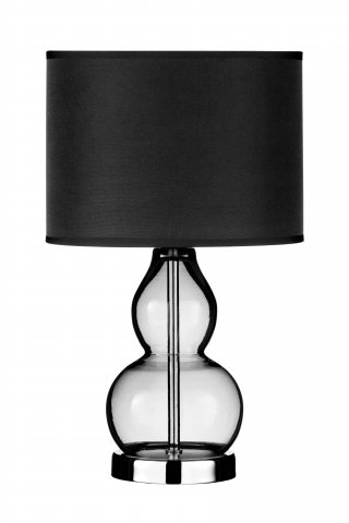 Bottle Table Lamp Black