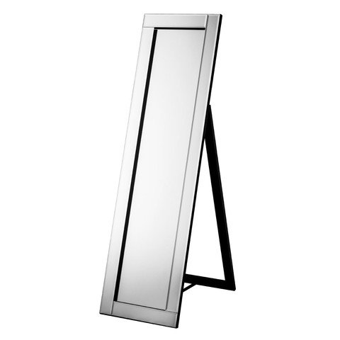 Clear Frame Floorstanding Mirror
