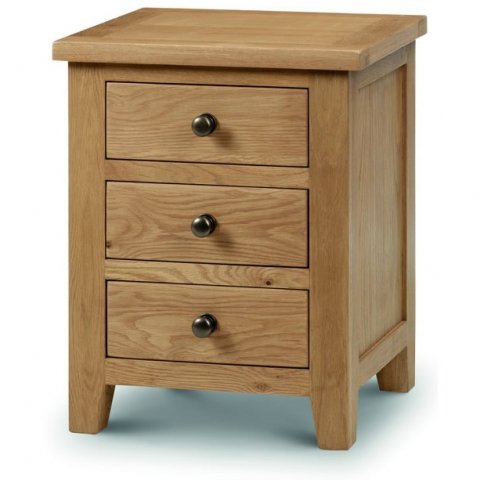Marco Three Drawer Bedside