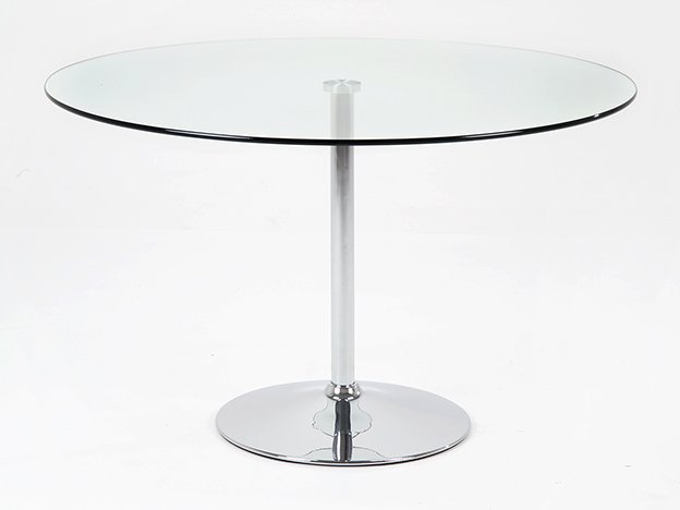 Bonnie  Glass Circular Dining Table