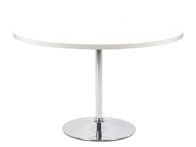 Bonnie White Circular Dining Table