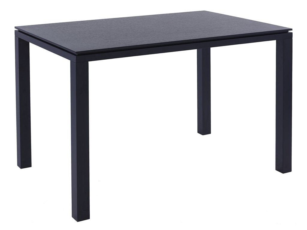 Carla Black Stained Wenge Rectangular Dining Table 