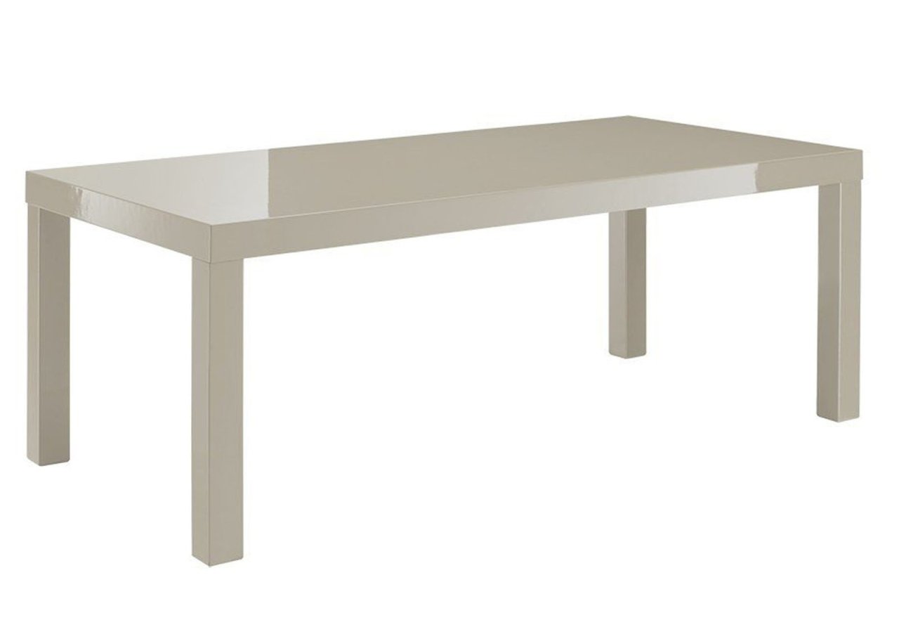 Paris Stone Gloss Large Rectangular Dining Table 