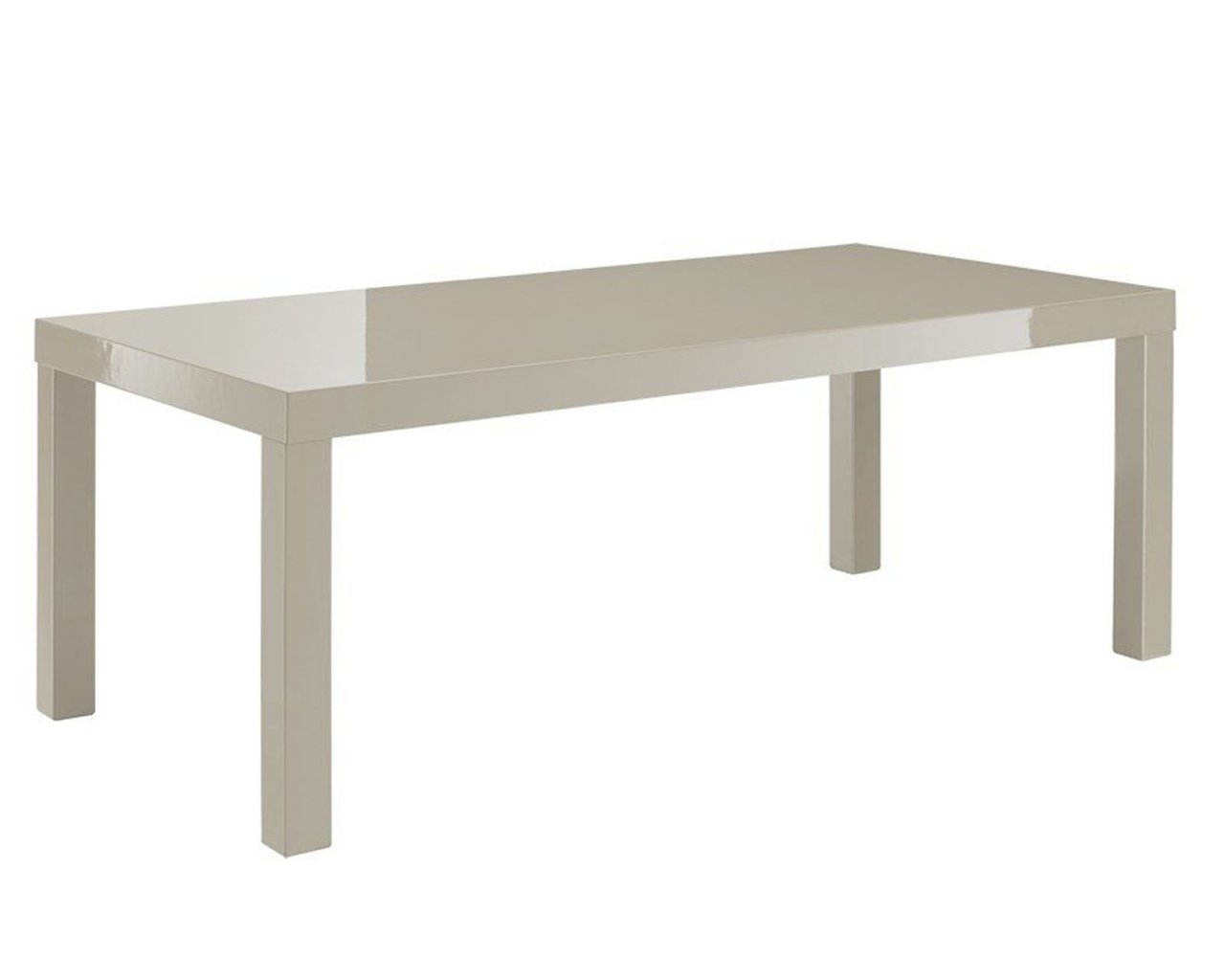 Paris Stone Gloss Small Rectangular Dining Table 