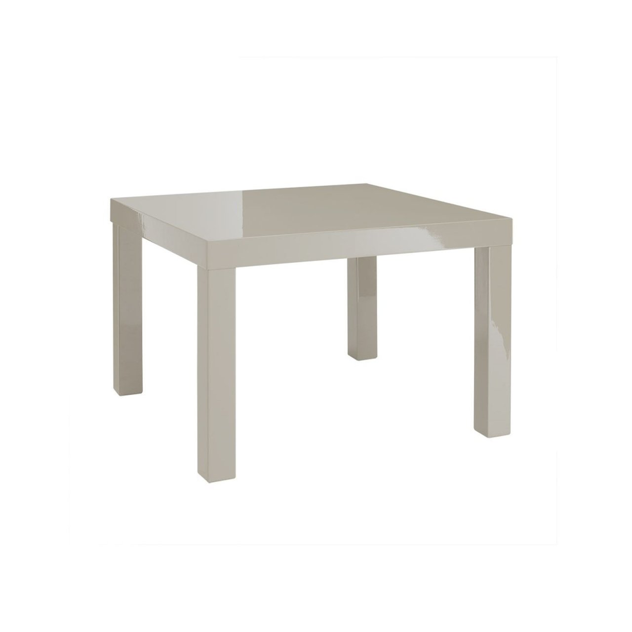 Paris Stone Gloss Square Dining Table 