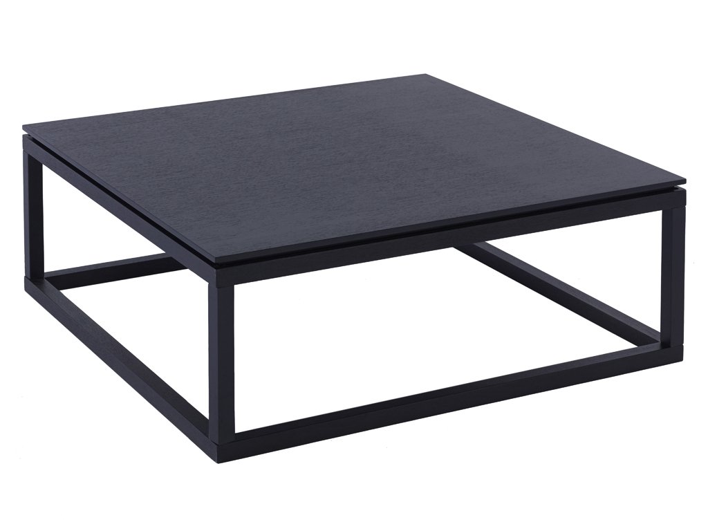 Carla Black Stained Wenge Square Coffee Table 