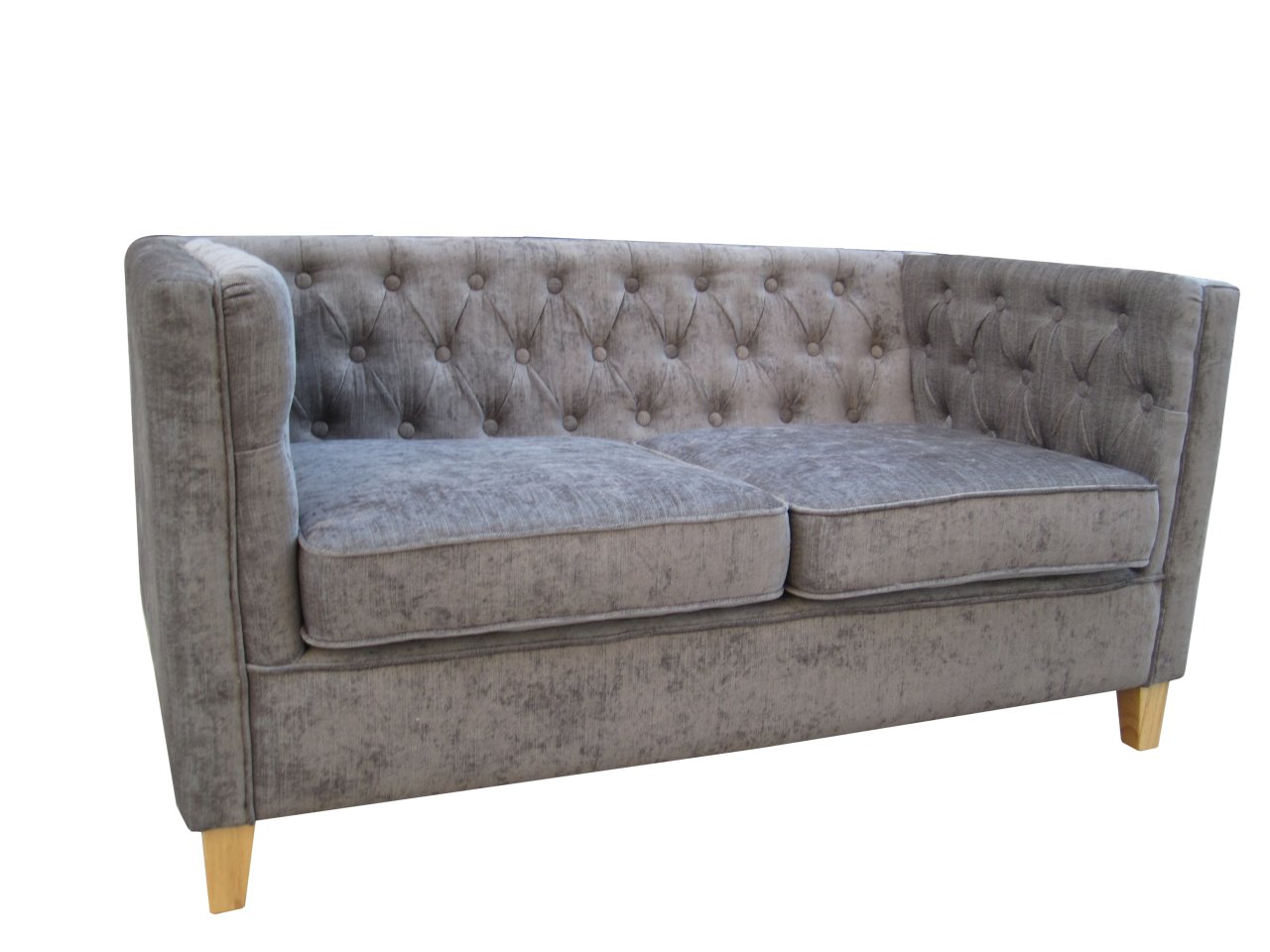 Yvonne Chenille Two Seat Sofa