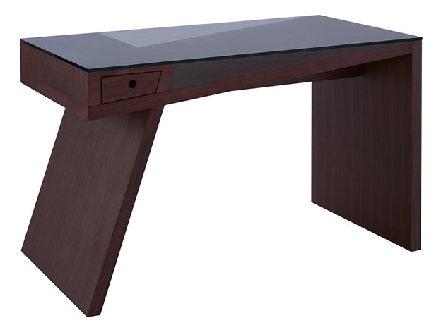 Gerald Desk with Glass Top