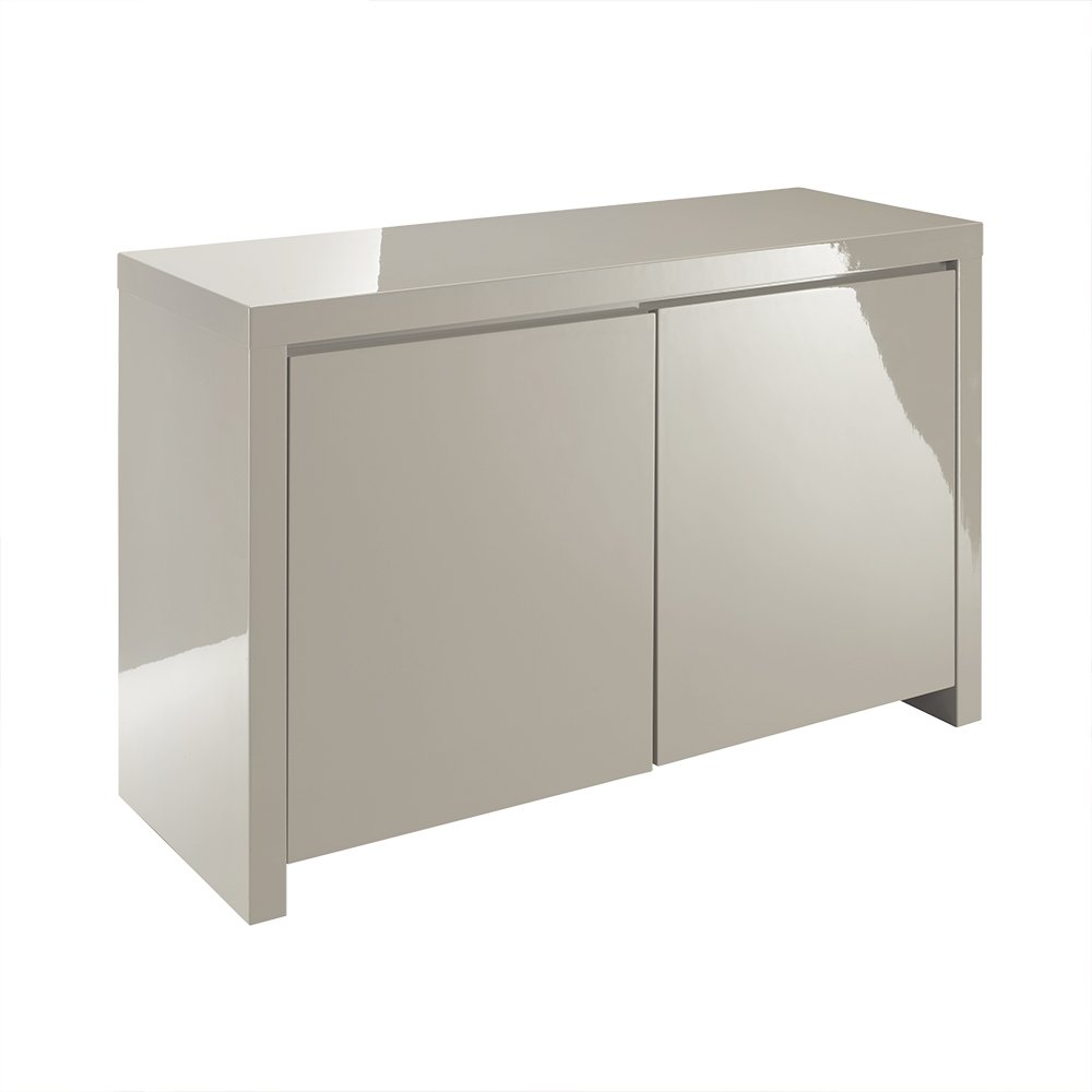 Paris Stone Gloss Two Door Sideboard 
