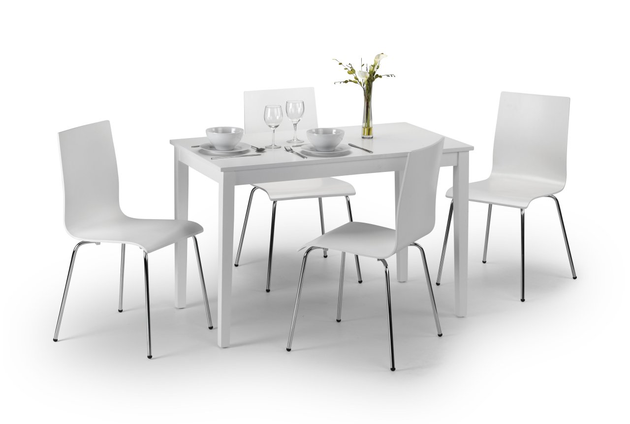 Hove White Dining Table