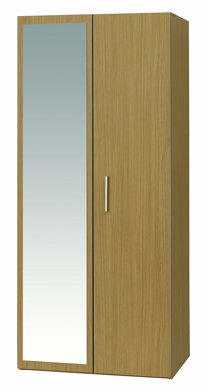 Maison Two Door Wardrobe with Mirror