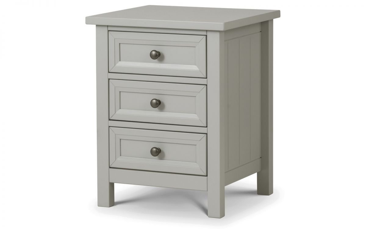 Marlow Three Drawer Bedside