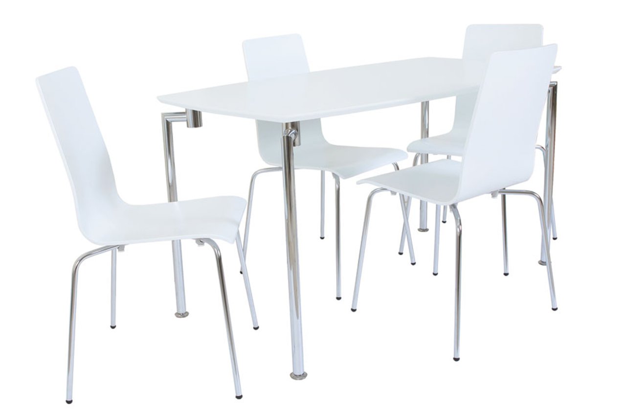 Roxy Rectangular Dining Table with 4 Chairs