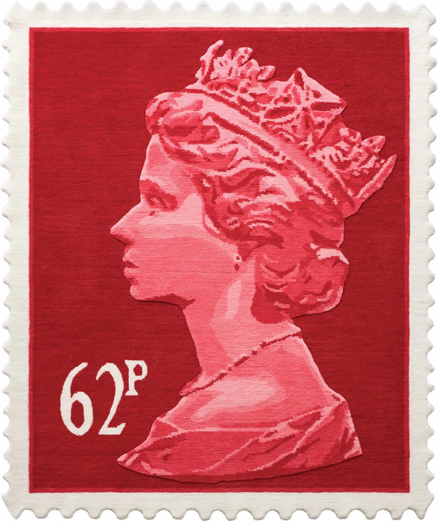 62p Stamp Rug