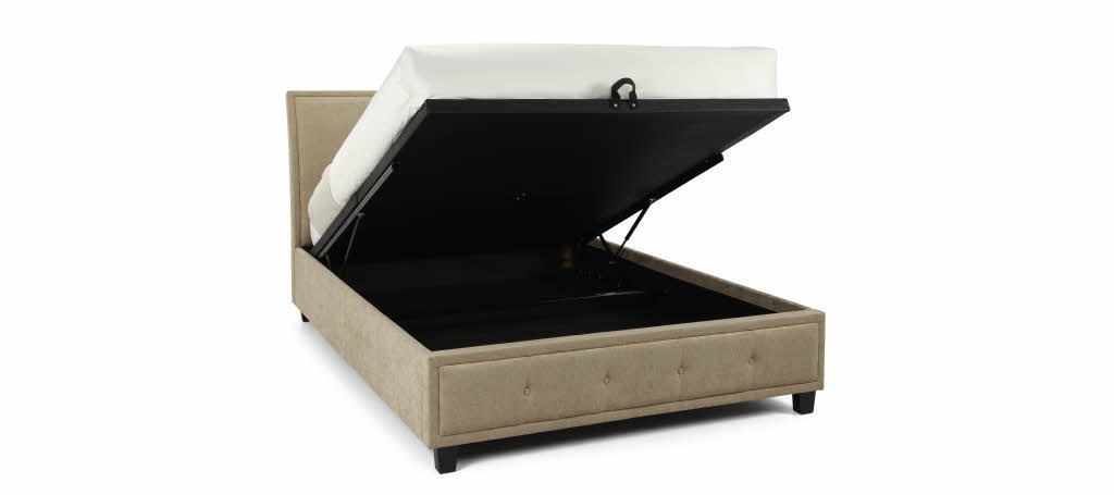 Wisley Double Upholstered Ottoman Bed